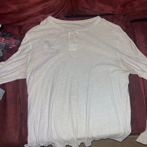 White american eagle shirt